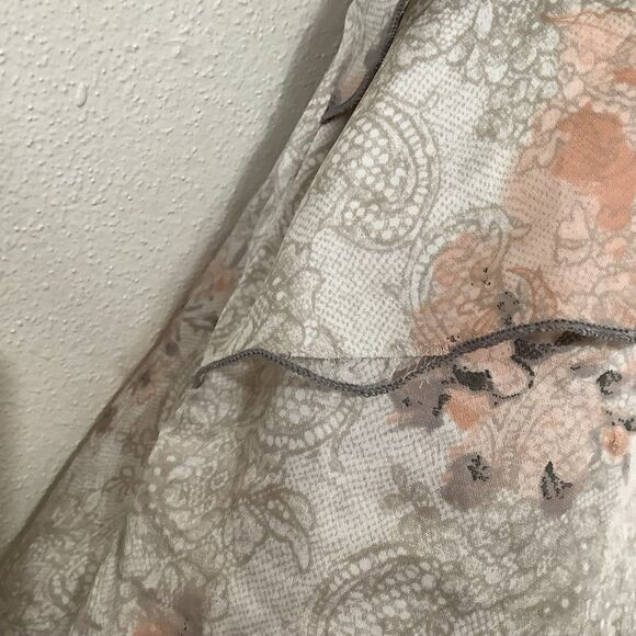 Maurices Cream Ruffled Asymmetrical Blouse - Picture 10 of 12